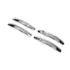 Накладки на ручки (4 шт., нерж.) З чіпом, Carmos - Турецька сталь для Ford Kuga/Escape 2013-2019 рр