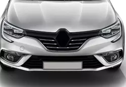 Накладки на решітку радіатора 2016-2021 (5 шт, нерж) OmsaLine - Італійська нержавійка для Renault Megane IV рр
