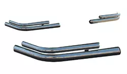 Задні подвійні куточки AK003-double (2 шт., нерж) для Citroen Berlingo 2008-2018 рр