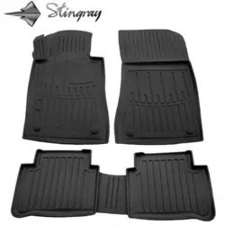 Килимки Stingray 3D (2WD, 5 шт, поліуретан) для Mercedes E-сlass W211 2002-2009 рр