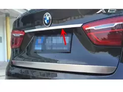 Хром планка над номером для BMW X6 F-16 2014-2019рр