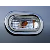 Обведення поворотника (2 шт, нерж) для Seat Leon 2005-2012 рр