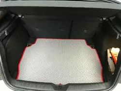 Килимок багажника (EVA, поліуретановий, сірий) для BMW 1 серія F20/21 2011-2019 рр
