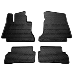 Гумові килимки (4 шт, Stingray Premium) для Mercedes C-сlass W205 2014-2021рр