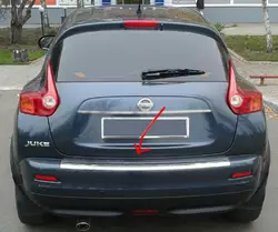Накладка на задній бампер OmsaLine (нерж) 2010-2014 для Nissan Juke рр