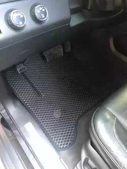 Поліуретанові килимки 3 ряди (EVA, чорні) для Chevrolet Suburban 2014-2019 рр