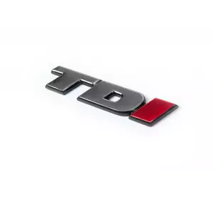 Задня напис Tdi Під оригінал, І - червона для Volkswagen T4 Caravelle/Multivan