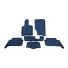 Килимки EVA (сині) 3 ряди (6 килимків) для Ауди Q7 2005-2015 рр