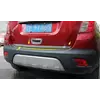 Кромка багажника (нерж.) OmsaLine - Італійська нержавейка для Opel Mokka 2012-2021 рр