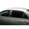 Накладки на стійки (нерж) для Toyota Corolla 2007-2013 років Накладки на стійки (нерж) для Toyota Corolla 2007-2013 років