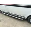 Бокові пороги Fullmond (2 шт., алюм) Коротка база для Volkswagen T5 Multivan 2003-2010 рр Бокові пороги Fullmond (2 шт., алюм) Коротка база для Volkswagen T5 Multivan 2003-2010 рр