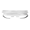 Нижня окантовка стекол (8 шт, нерж) для Ford Fusion 2012-2020 рр Нижня окантовка стекол (8 шт, нерж) для Ford Fusion 2012-2020 рр