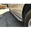 Бокові пороги Premium (2 шт., нерж) 51 мм, коротка база для Volkswagen T5 Multivan 2003-2010 рр Бокові пороги Premium (2 шт., нерж) 51 мм, коротка база для Volkswagen T5 Multivan 2003-2010 рр