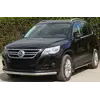 Передній захист ST008 (нерж) для Volkswagen Tiguan 2007-2016 рр Передній захист ST008 (нерж) для Volkswagen Tiguan 2007-2016 рр