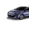 Накладка на передній бампер 2013-2016 (нерж) для Renault Megane III рр Накладка на передній бампер 2013-2016 (нерж) для Renault Megane III рр