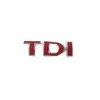 Напис Tdi Під оригінал, Червоні TDІ для Volkswagen T5 Multivan 2003-2010 рр Напис Tdi Під оригінал, Червоні TDІ для Volkswagen T5 Multivan 2003-2010 рр