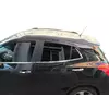 Зовнішня окантовка стекол (8 шт, нерж) OmsaLine - Італійська нержавейка для Opel Mokka 2012-2021 рр