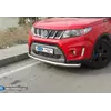 Передній захист Texas (60мм, нерж) для Suzuki Vitara 2015-2024 рр Передній захист Texas (60мм, нерж) для Suzuki Vitara 2015-2024 рр