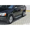Бокові пороги Allmond Grey (2 шт., алюміній) для Volvo XC90 2002-2014 рр Бокові пороги Allmond Grey (2 шт., алюміній) для Volvo XC90 2002-2014 рр