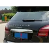 Накладка над номером Libao (нерж) для Porsche Cayenne 2010-2017 рр Накладка над номером Libao (нерж) для Porsche Cayenne 2010-2017 рр