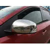 Накладки на дзеркала (2 шт., нерж.) Carmos - Турецька сталь для Renault Megane III 2009-2016 рр Накладки на дзеркала (2 шт., нерж.) Carmos - Турецька сталь для Renault Megane III 2009-2016 рр