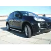 Бокові пороги BlackLine (2 шт., алюміній) для Porsche Cayenne 2003-2010 рр Бокові пороги BlackLine (2 шт., алюміній) для Porsche Cayenne 2003-2010 рр