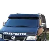 Козирьок на лобове скло (чорний глянець, 5мм) для Volkswagen T5 Multivan 2003-2010 рр Козирьок на лобове скло (чорний глянець, 5мм) для Volkswagen T5 Multivan 2003-2010 рр