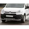 Передній захист ST016 (нерж.) 51/42 мм для Citroen Berlingo 2008-2018 рр Передній захист ST016 (нерж.) 51/42 мм для Citroen Berlingo 2008-2018 рр