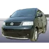 Нижня одинарна губа (нерж) 42мм для Volkswagen T5 Multivan 2003-2010 рр Нижня одинарна губа (нерж) 42мм для Volkswagen T5 Multivan 2003-2010 рр