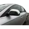 Накладки на дзеркала 2009-2012 (2 шт., нерж) для Ауди A6 C6 рр Накладки на дзеркала 2009-2012 (2 шт., нерж) для Ауди A6 C6 рр