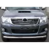 Передній захист ST008 (нерж.) для Toyota Hilux 2006-2015 рр Передній захист ST008 (нерж.) для Toyota Hilux 2006-2015 рр