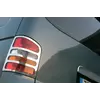 Накладки на задні фонарі (2 шт., нерж) 2 двері, Carmos - Турецька сталь для Volkswagen T5 Multivan 2003-2010 рр Накладки на задні фонарі (2 шт., нерж) 2 двері, Carmos - Турецька сталь для Volkswagen T5 Multivan 2003-2010 рр