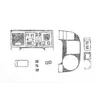 Накладки на панель Титан для Volkswagen T5 Multivan 2003-2010 рр Накладки на панель Титан для Volkswagen T5 Multivan 2003-2010 рр