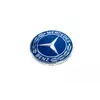 Заглушка замість емблеми на капот Mercedes (синя, 57мм) для Тюнінг Mercedes Заглушка замість емблеми на капот Mercedes (синя, 57мм) для Тюнінг Mercedes