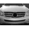 Накладка на решітку (5 шт., нерж.) Carmos - Турецька сталь для Mercedes ML W164 Накладка на решітку (5 шт., нерж.) Carmos - Турецька сталь для Mercedes ML W164