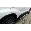 Бокові пороги Duru (2 шт., Алюміній) для Suzuki Vitara 2015-2024 рр Бокові пороги Duru (2 шт., Алюміній) для Suzuki Vitara 2015-2024 рр