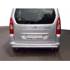 Задній захист (нерж.) 51 мм для Citroen Berlingo 2008-2018 рр Задній захист (нерж.) 51 мм для Citroen Berlingo 2008-2018 рр