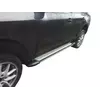 Бокові пороги Rainbow (2 шт., Алюміній) для Porsche Cayenne 2003-2010 рр Бокові пороги Rainbow (2 шт., Алюміній) для Porsche Cayenne 2003-2010 рр