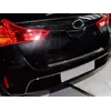 Накладка на задній бампер Натаніко (HB, нерж) для Toyota Auris 2012-2018 рр Накладка на задній бампер Натаніко (HB, нерж) для Toyota Auris 2012-2018 рр