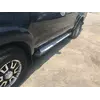 Бокові пороги Allmond Grey (2 шт., алюміній) для Toyota Hilux 2006-2015 рр Бокові пороги Allmond Grey (2 шт., алюміній) для Toyota Hilux 2006-2015 рр