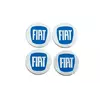 Наклейки на ковпачки 60мм 1805C (4шт) для Тюнінг Fiat Наклейки на ковпачки 60мм 1805C (4шт) для Тюнінг Fiat
