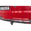 Накладки на задній бампер з загином (Carmos V1, сталь) для Volkswagen T5 Multivan 2003-2010 рр Накладки на задній бампер з загином (Carmos V1, сталь) для Volkswagen T5 Multivan 2003-2010 рр