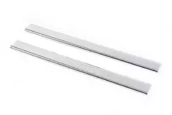 Накладки на пороги Carmos V1 (нерж) Передні та задні двері (4 шт) для Citroen Berlingo 2008-2018 рр Накладки на пороги Carmos V1 (нерж) Передні та задні двері (4 шт) для Citroen Berlingo 2008-2018 рр