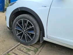 Накладки на арки (8 шт, чорні) SW, ABS - пластик для Renault Megane III 2009-2016 рр Накладки на арки (8 шт, чорні) SW, ABS - пластик для Renault Megane III 2009-2016 рр