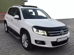 Дефлектор капоту (EuroCap) для Volkswagen Tiguan 2007-2016 рр Дефлектор капоту (EuroCap) для Volkswagen Tiguan 2007-2016 рр