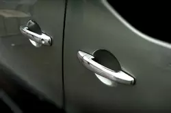 Накладки на ручки (нерж.) 5 штук, Carmos - Турецька сталь для Citroen Berlingo 2008-2018 рр Накладки на ручки (нерж.) 5 штук, Carmos - Турецька сталь для Citroen Berlingo 2008-2018 рр