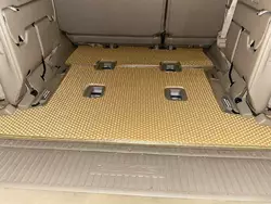 Килимок багажника 2 шт Бежевий (EVA, 7 місць) для Toyota Land Cruiser 100 Килимок багажника 2 шт Бежевий (EVA, 7 місць) для Toyota Land Cruiser 100