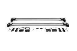 Поперечени у штатні місця під ключ Wingbar V3 (2 шт) до 145 см, Сірі для Універсальні товари Поперечени у штатні місця під ключ Wingbar V3 (2 шт) до 145 см, Сірі для Універсальні товари