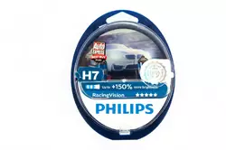 Лампа головного світла Philips H7 55W 12972RV Racing Vision 150% для Універсальні товари Лампа головного світла Philips H7 55W 12972RV Racing Vision 150% для Універсальні товари