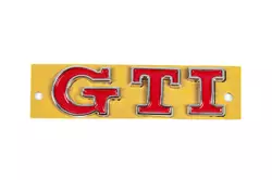 Напис GTI (90мм на 25мм) для Універсальні товари Напис GTI (90мм на 25мм) для Універсальні товари